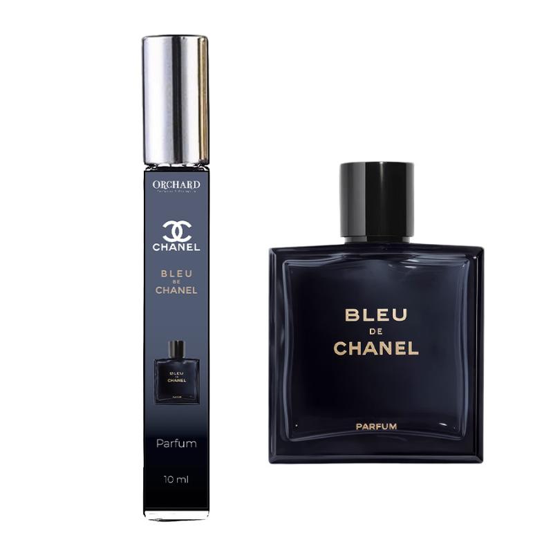 Hình ảnh chai nước hoa Bleu de Chanel Parfum thể hiện sự cô đọng và đẳng cấp